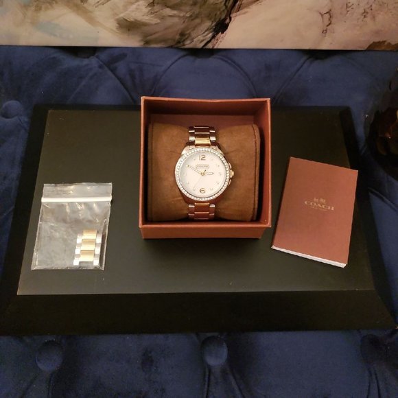 Coach Watch Tristen EUC Coach Stainless Steel Tristen Watch NIB w/ Tags Watches main image 2